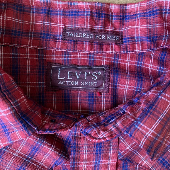 Levi's Shirts Vintage Mens Levis Action Shirt Poshmark